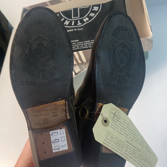 NWT FIORENTINI+BAKER Carnaby Chill Women’s sz US 5/EU35 Italian leather booties - Picture 4 of 12